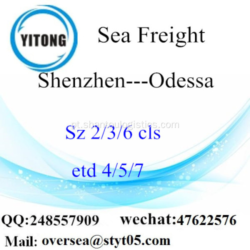 Consolidação de LCL Porto de Shenzhen para Odessa